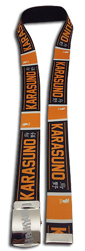 Haikyu!! - Karasuno Fabric Belt, an officially licensed product in our Haikyu!! Belts & Buckles department.