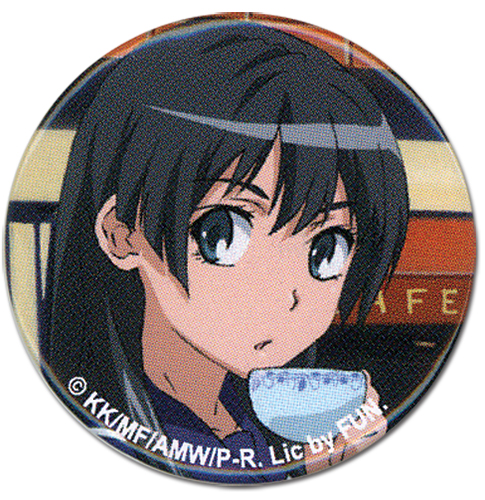 A Certain Scientific Railgun - Saten Button 1.25'', an officially licensed product in our A Certain Scientific Railgun Buttons department.