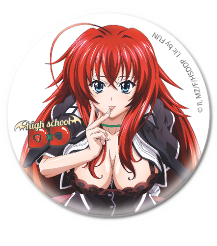 High School Dxd - Rias Button 1.25'', an officially licensed product in our High School Dxd Buttons department.