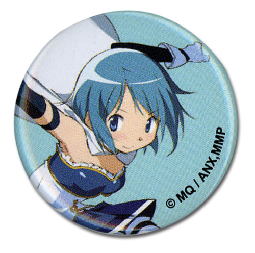 Madoka Magica Movie - Sayaka Button 1.25'', an officially licensed product in our Madoka Magica Buttons department.