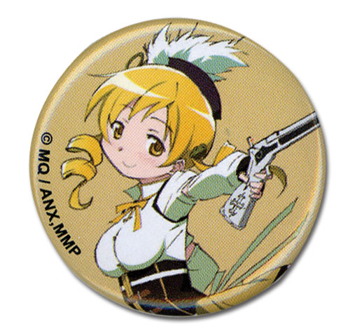 Madoka Magica Movie - Mami Button 1.25'', an officially licensed product in our Madoka Magica Buttons department.