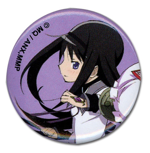 Madoka Magica Movie - Homura Button 1.25'', an officially licensed product in our Madoka Magica Buttons department.
