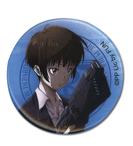 Psycho Pass - Akane Button, an officially licensed product in our Psycho-Pass Buttons department.