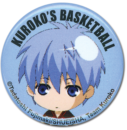 Kuroko's Basketball - Kuroko Button 1.25'', an officially licensed product in our Kuroko'S Basketball Buttons department.