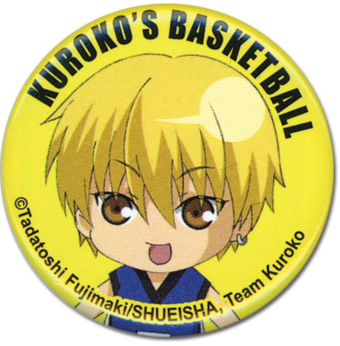 Kuroko's Basletball - Kise Button 1.25'', an officially licensed product in our Kuroko'S Basketball Buttons department.