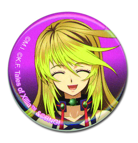 Tales Of Xilla Milla Button, an officially licensed product in our Tales Of Xillia Buttons department.