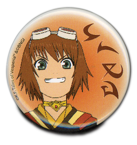 Tales Of Vesperia - Rita Button 1.25'', an officially licensed product in our Tales Of Vesperia Buttons department.