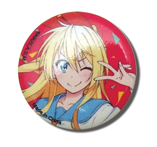 Nisekoi - Chitoge 1.25'' Button, an officially licensed product in our Nisekoi Buttons department.