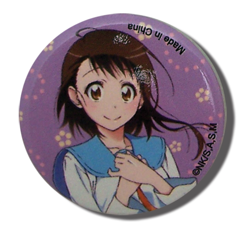 Nisekoi - Onodera 1.25'' Button, an officially licensed Nisekoi product at B.A. Toys.