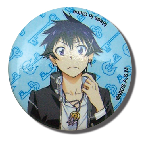 Nisekoi - Raku 1.25'' Button, an officially licensed product in our Nisekoi Buttons department.