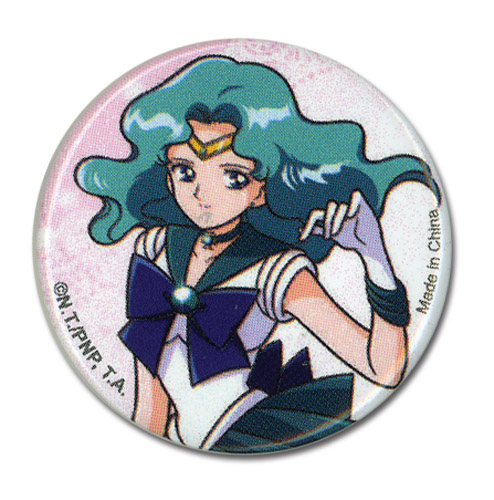 Sailor Moon - Sailor Neptune Button 1.25'', an officially licensed product in our Sailor Moon Buttons department.