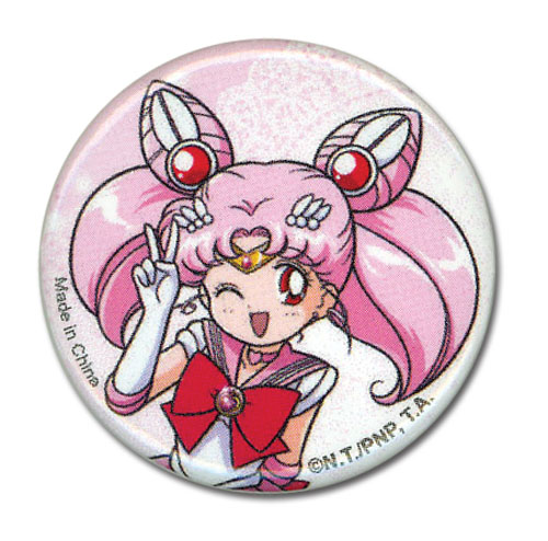 Sailormoon S Sailor Chibi Moon Button, an officially licensed product in our Sailor Moon Buttons department.
