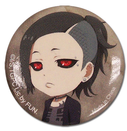 Tokyo Ghoul - Uta Sd Button, an officially licensed product in our Tokyo Ghoul Buttons department.