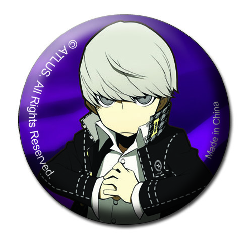Persona Q - P4 Protagonist Button 1.25'', an officially licensed product in our Persona Buttons department.