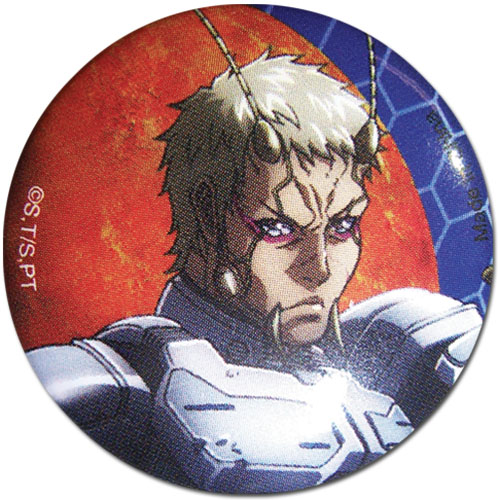 Terra Formars - Tin Button, an officially licensed product in our Terra Formars Buttons department.