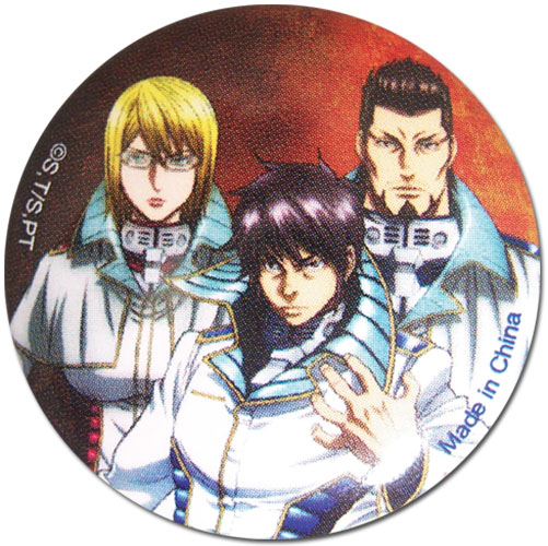 Terra Formars - Group 1 Button, an officially licensed product in our Terra Formars Buttons department.