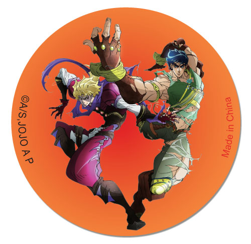 Jojo - Jonathan & Dio Button, an officially licensed product in our Jojo'S Bizarre Adventure Buttons department.