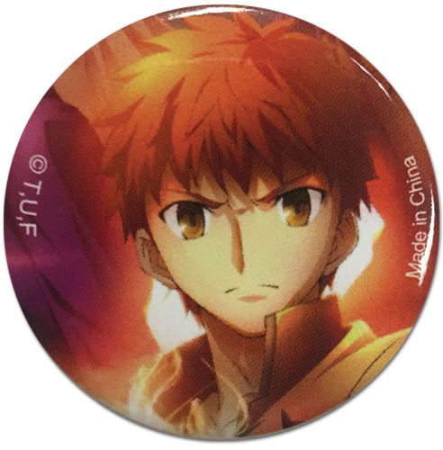 Fate/Stay Night - Shirou Button 1.25'', an officially licensed product in our Fate/Zero Buttons department.