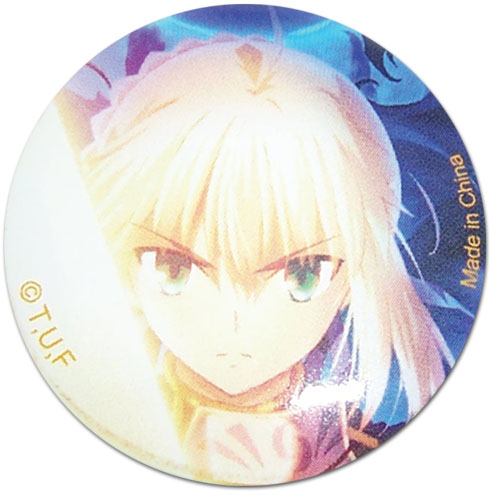 Fate/Stay Night - Saber Button 1.25'', an officially licensed product in our Fate/Zero Buttons department.