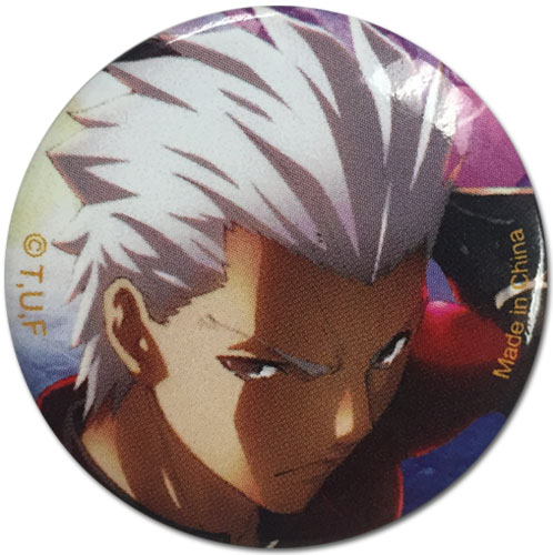 Fate/Stay Night - Archer Button 1.25'', an officially licensed product in our Fate/Zero Buttons department.