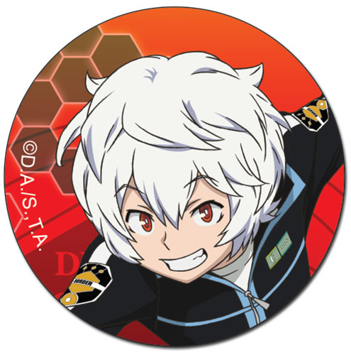 World Trigger - Yuma Button 1.25'', an officially licensed product in our World Trigger Buttons department.