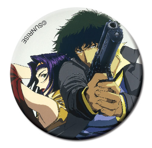 Cowboy Bebop - Spike & Fate Button 1.25'', an officially licensed product in our Cowboy Bebop Buttons department.