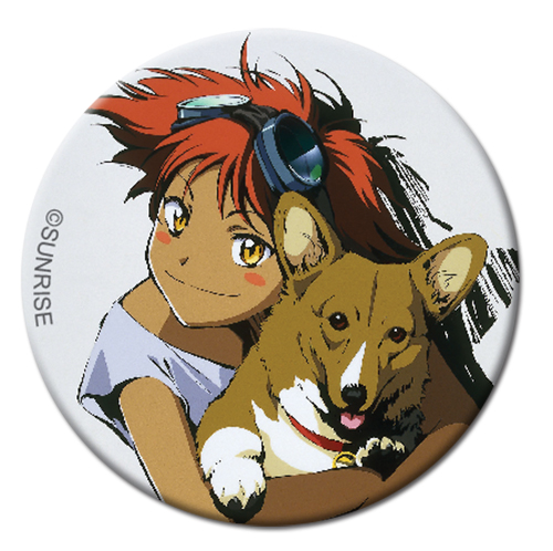 Cowboy Bebop - Edward Button 1.25'', an officially licensed product in our Cowboy Bebop Buttons department.