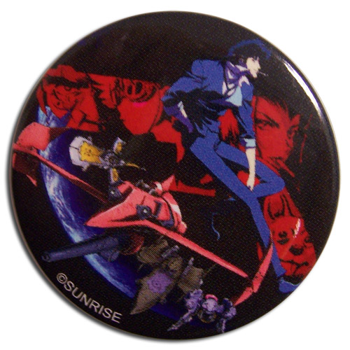 Cowboy Bebop - Space Button, an officially licensed product in our Cowboy Bebop Buttons department.
