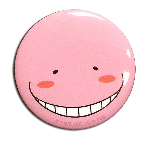 Assassination Classroom - Koro Sensei Sleepy Button 1.25'', an officially licensed product in our Assassination Classroom Buttons department.