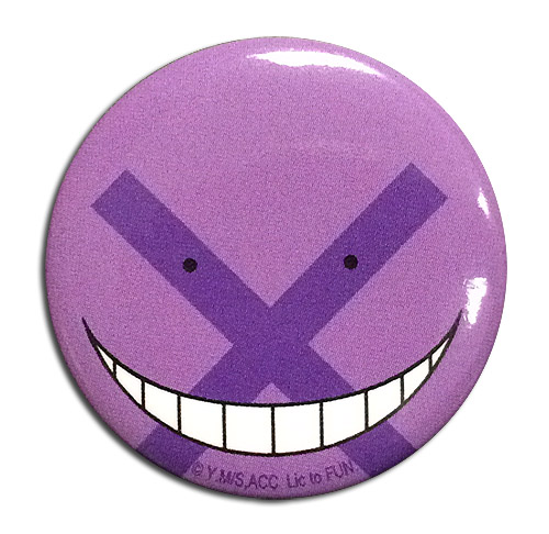 Assassination Classroom - Korosensei Incorrect Answer Button, an officially licensed product in our Assassination Classroom Buttons department.