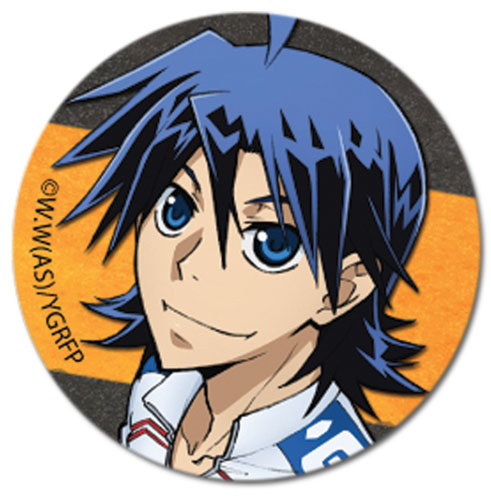 Yowamushi Pedal Gr - Manami Button, an officially licensed product in our Yowamushi Pedal Buttons department.