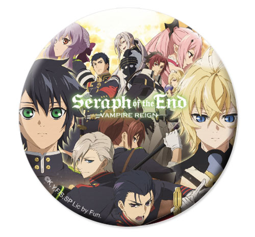 Seraph Of The End - Group Button 1.25'', an officially licensed product in our Seraph Of The End Buttons department.