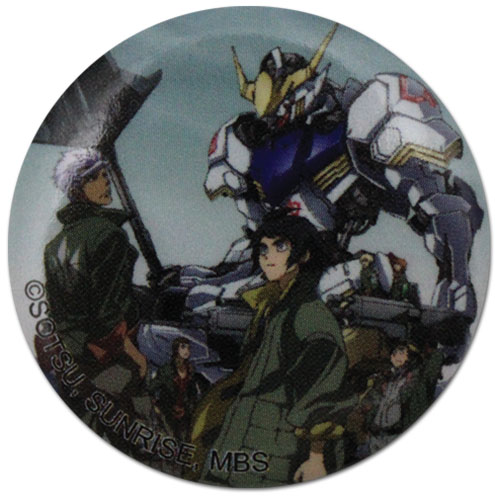 Gundam Iron Blooded Orphans - Group Button 1.25'', an officially licensed product in our Gundam Iron-Blooded Orphans Buttons department.