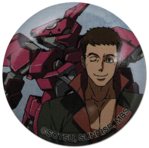 Gundam Iron Blooded Orphans - Norba & Gundam Button 1.25'', an officially licensed product in our Gundam Iron-Blooded Orphans Buttons department.