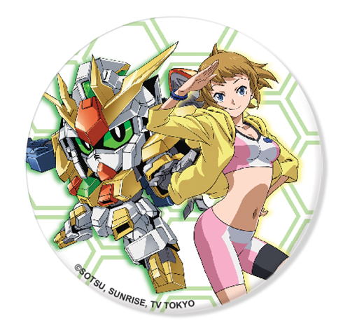 Gundam Build Fighters Try - Fumina & Star Button 1.25'', an officially licensed product in our Gundam Build Fighters Try Buttons department.