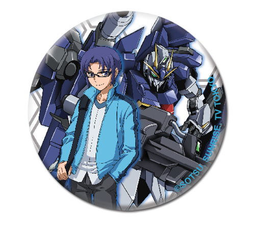 Gundam Build Fighters Try - Yuuma & Lightning Button 1.25'', an officially licensed product in our Gundam Build Fighters Try Buttons department.