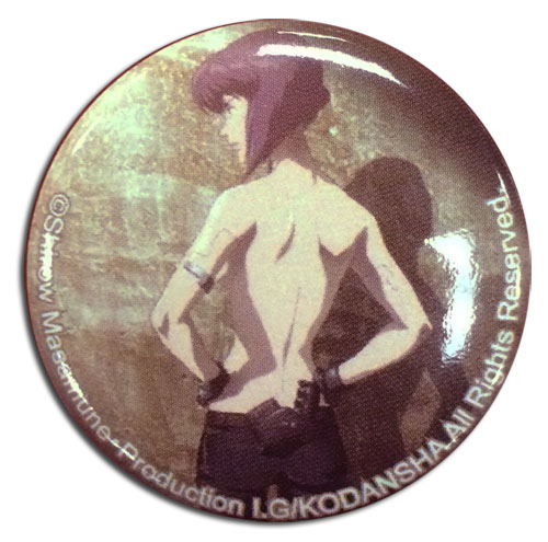 Ghost In The Shell - Motoko Button 1.25'', an officially licensed product in our Ghost In The Shell Buttons department.