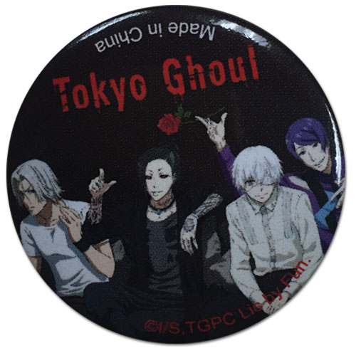 Tokyo Ghoul - Kaneki & Friends Button 1.25'', an officially licensed product in our Tokyo Ghoul Buttons department.