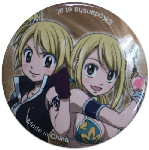 Fairy Tail - Lucy Button 1.25'', an officially licensed product in our Fairy Tail Buttons department.