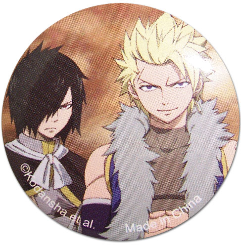 Fairy Tail - Zareef & Sting Button 1.25'', an officially licensed product in our Fairy Tail Buttons department.