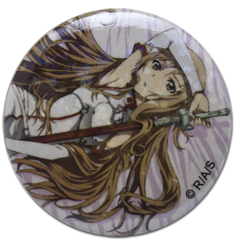 Sword Art Online - Gs May Glitter Button 1.25'', an officially licensed product in our Sword Art Online Buttons department.
