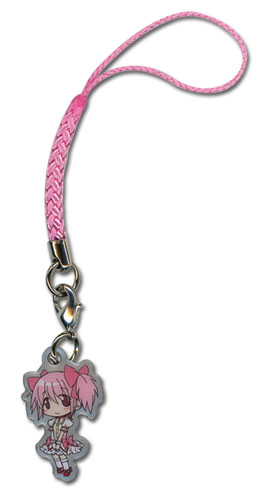 Madoka Magica Madoka Cellphone Charm, an officially licensed product in our Madoka Magica Costumes & Accessories department.