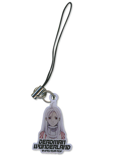 Deadman Wonderland Shiro Metal Cellphone Charm, an officially licensed product in our Deadman Wonderland Costumes & Accessories department.