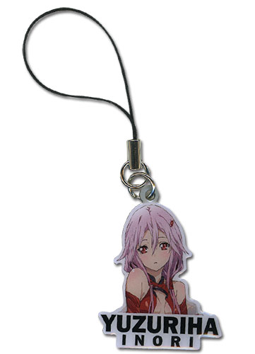 Guilty Crown Yuzuriha Metal Cellphone Charm, an officially licensed product in our Guilty Crown Costumes & Accessories department.