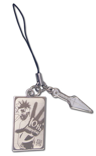 Naruto Shippuden Nauto 10Th Anniversary Cellphone Charm, an officially licensed product in our Naruto Shippuden Costumes & Accessories department.