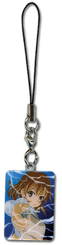 A Certain Scientific Railgun Railgun Cellphone Charm, an officially licensed product in our A Certain Scientific Railgun Costumes & Accessories department.