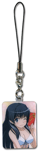 A Certain Scientific Railgun Saten Swimwear Cellphone Charm, an officially licensed product in our A Certain Scientific Railgun Costumes & Accessories department.