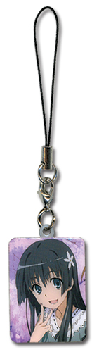 A Certain Scientific Railgun Saten Cellphone Charm, an officially licensed product in our A Certain Scientific Railgun Costumes & Accessories department.