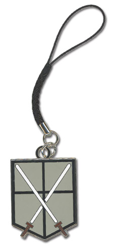 Attack On Titan - 104Th Trainees Squad Emblem Cell Phone Charm, an officially licensed product in our Attack On Titan Costumes & Accessories department.