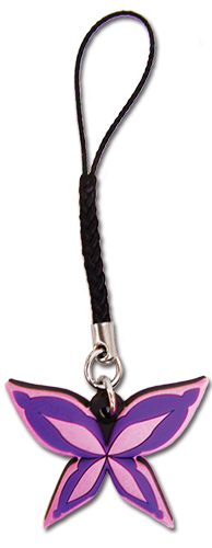 Blast Of Tempest - Stained Glass Butterfly Pvc Cell Phone Charm, an officially licensed product in our Blast Of Tempest Costumes & Accessories department.